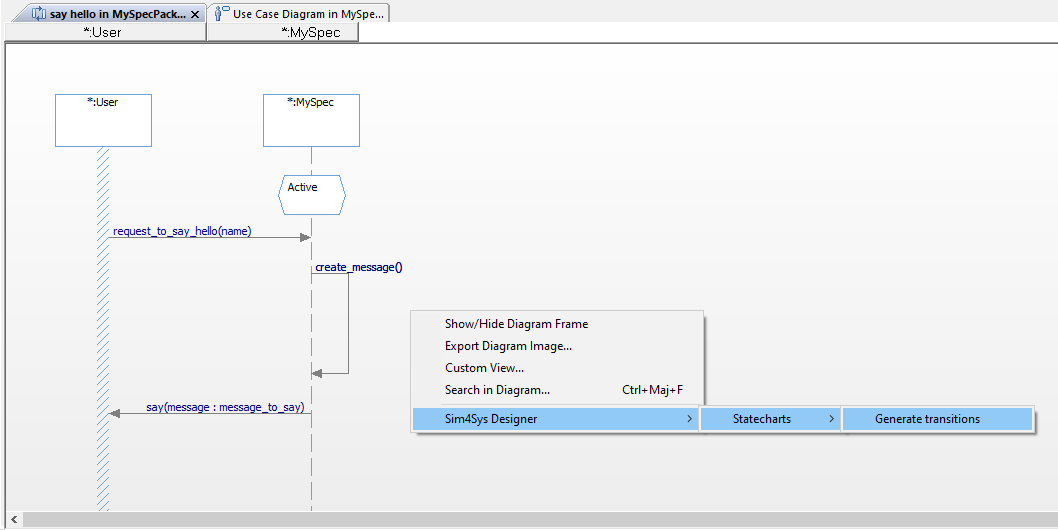 Generate StateMachine Generate StateMachine