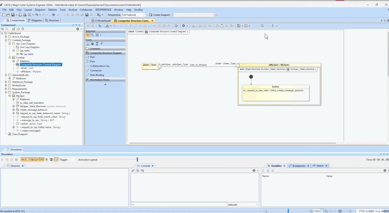 Initialize_the_simulation_in_CATIA_Magic Initialize_the_simulation_in_CATIA_Magic