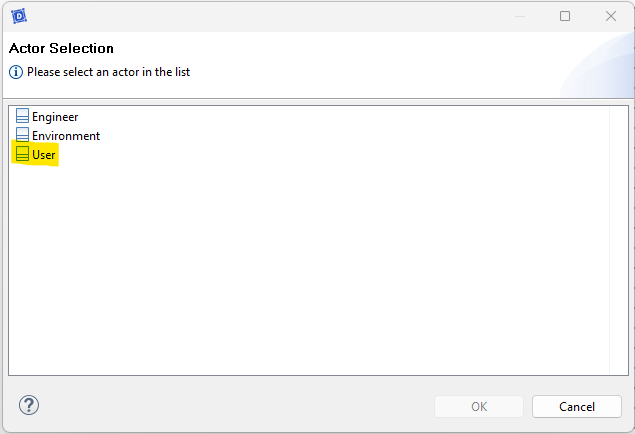 Type an Actor Type an Actor
