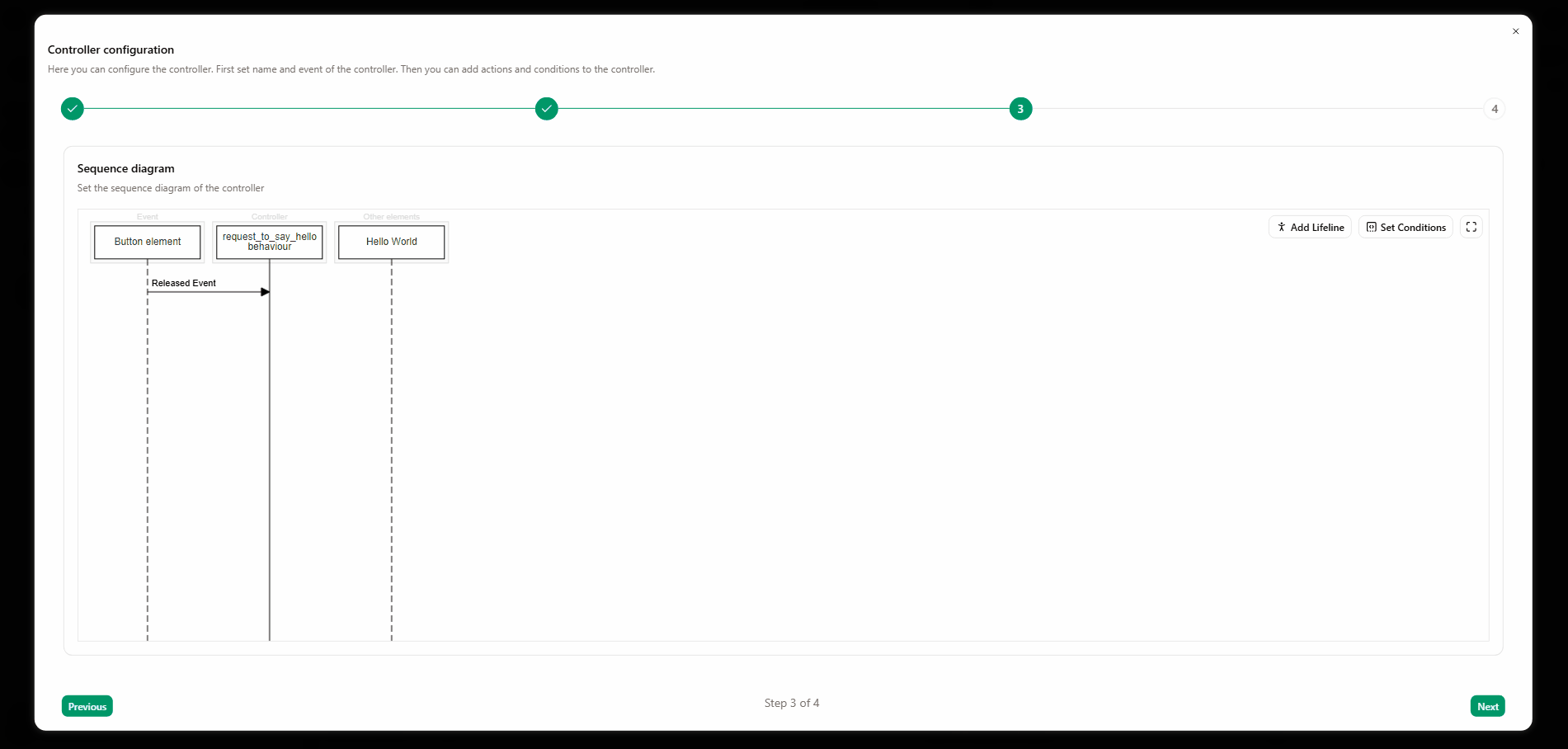 Ajouter une action contrôleur