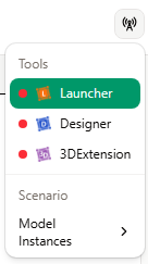 Bouton de connexion au Launcher