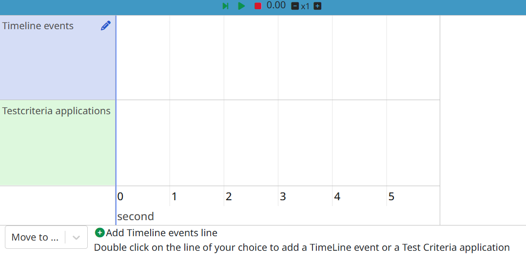 Empty timeline Empty timeline