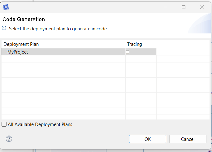 Code Generation Designer