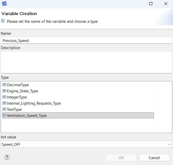 Create Variable
