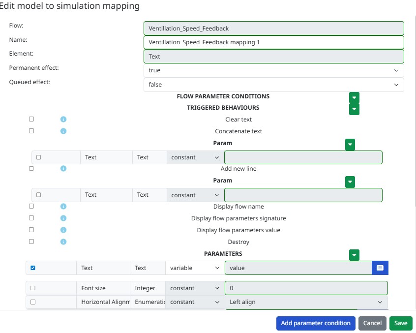 Model To Simulation Mapping