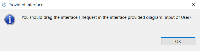Provided Interfaces Pop-up Provided Interfaces Pop-up