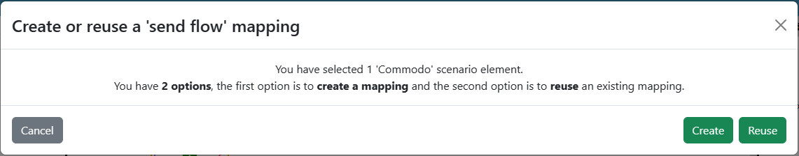 Create simulation to model mapping