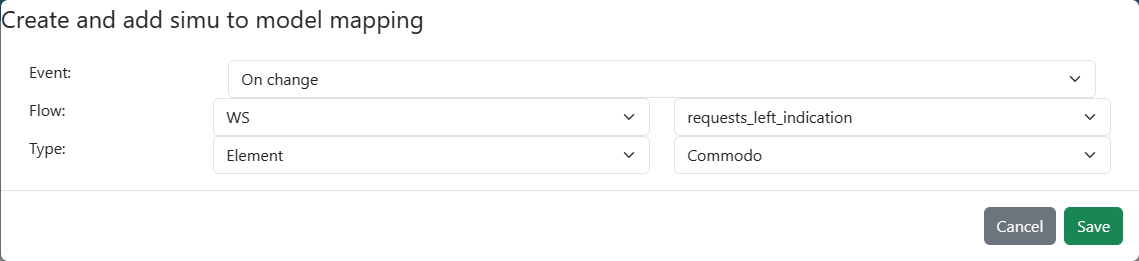  Create simu to model mapping