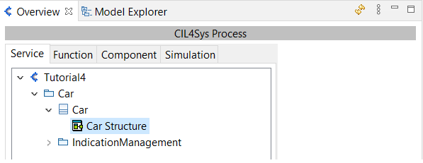 Selecting Car Structure