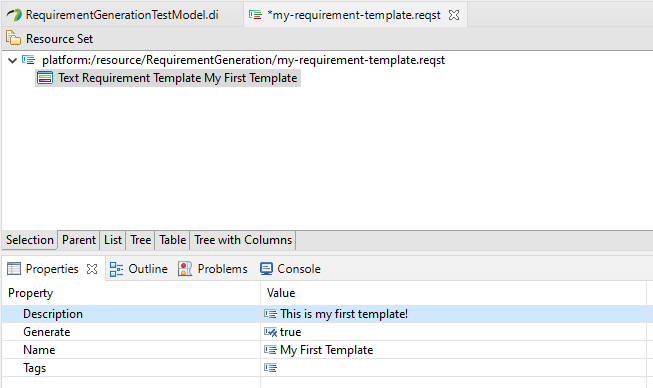 Set root element item fields Set root element item fields