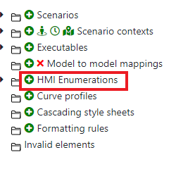 add hmi enum add hmi enum