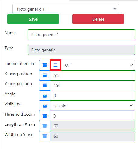 change picto type change picto type