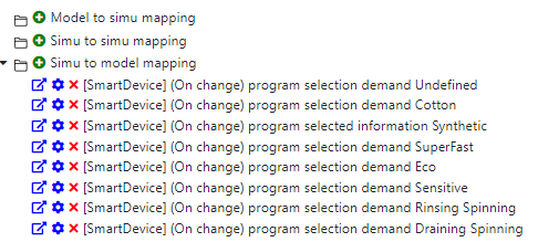 Combobox mappings